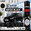Hyundai i20 / Elite i20 / i20 Abyss Black Touch Up Spray Paint – OEM Color Match | LIHA Aerosols 500ml