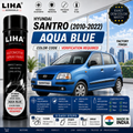 Hyundai Santro Aqua Blue Touch Up Spray Paint – OEM Color Match | LIHA Aerosols 500ml