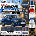 Tata Tigor Arizona Blue Touch Up Spray Paint – OEM Color Match | LIHA Aerosols 500ml