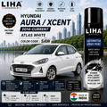 Hyundai Aura / Xcent Atlas White Touch Up Spray Paint – OEM Color Match | LIHA Aerosols 500ml