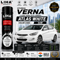 Hyundai Verna / Fluidic Verna Atlas White Touch Up Spray Paint – OEM Color Match | LIHA Aerosols 500ml