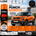 Tata Punch Atomic Orange Touch Up Spray Paint – OEM Color Match | LIHA Aerosols 500ml