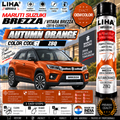 Maruti Suzuki Brezza / Vitara Brezza Autumn Orange Touch Up Spray Paint – OEM Color Match | LIHA Aerosols 500ml