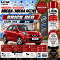 Nissan Micra / Micra Active Brick Red Touch Up Spray Paint – OEM Color Match | LIHA Aerosols 500ml