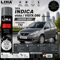 Tata Indica Vista / Vista D90 Cavern Grey Touch Up Spray Paint – OEM Color Match | LIHA Aerosols 500ml