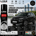 Toyota Urban Cruiser Hyryder Cave Black Touch Up Spray Paint – OEM Color Match | LIHA Aerosols 500ml
