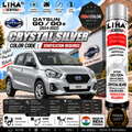 Datsun GO / GO+ Crystal Silver Touch Up Spray Paint – OEM Color Match | LIHA Aerosols 500ml