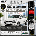 Hyundai Getz / i20 Active Crystal White Touch Up Spray Paint – OEM Color Match | LIHA Aerosols 500ml
