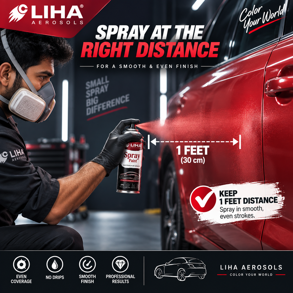 Hyundai Tucson Amazon Grey Touch Up Spray Paint – OEM Color Match | LIHA Aerosols 500ml