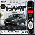 Hyundai Getz / i20 Active Dark Grey Touch Up Spray Paint – OEM Color Match | LIHA Aerosols 500ml