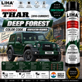 Mahindra Thar Deep Forest Touch Up Spray Paint – OEM Color Match | LIHA Aerosols 500ml