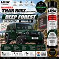 Mahindra Thar Roxx Deep Forest Touch Up Spray Paint – OEM Color Match | LIHA Aerosols 500ml