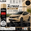 Tata Altroz Dune Glow Touch Up Spray Paint – OEM Color Match | LIHA Aerosols 500ml