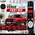 Hyundai Venue Fiery Red Touch Up Spray Paint – OEM Color Match | LIHA Aerosols 500ml