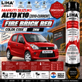 Maruti Suzuki Alto K10 Fire Brick Red Touch Up Spray Paint – OEM Color Match | LIHA Aerosols 500ml
