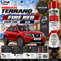 Nissan Terrano Fire Red Touch Up Spray Paint – OEM Color Match | LIHA Aerosols 500ml