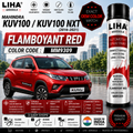 Mahindra KUV100 / KUV100 NXT Flamboyant Red Touch Up Spray Paint – OEM Color Match | LIHA Aerosols 500ml
