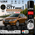 Honda City Golden Brown Metallic Touch Up Spray Paint – OEM Color Match | LIHA Aerosols 500ml