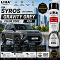 Kia Syros Gravity Grey Touch Up Spray Paint – OEM Color Match | LIHA Aerosols 500ml