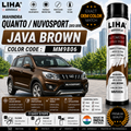 Mahindra Quanto / Nuvosport Java Brown Touch Up Spray Paint – OEM Color Match | LIHA Aerosols 500ml