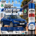 Skoda Rapid Lapiz Blue Touch Up Spray Paint – OEM Color Match | LIHA Aerosols 500ml