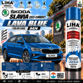 Skoda Slavia Lava Blue Touch Up Spray Paint – OEM Color Match | LIHA Aerosols 500ml