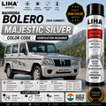 Mahindra Bolero Majestic Silver Touch Up Spray Paint – OEM Color Match | LIHA Aerosols 500ml