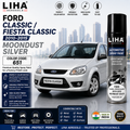 Ford Classic / Fiesta Classic Moondust Silver Touch Up Spray Paint – OEM Color Match 651 | LIHA Aerosols 500ml