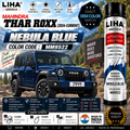 Mahindra Thar Roxx Nebula Blue Touch Up Spray Paint – OEM Color Match | LIHA Aerosols 500ml
