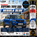 Mahindra XUV300 / XUV 3XO Nebula Blue Touch Up Spray Paint – OEM Color Match | LIHA Aerosols 500ml