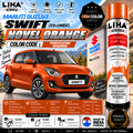 Maruti Suzuki Swift Novel Orange Touch Up Spray Paint – OEM Color Match | LIHA Aerosols 500ml