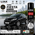 Ford Fiesta Panther Black Touch Up Spray Paint – OEM Color Match A0805 | LIHA Aerosols 500ml