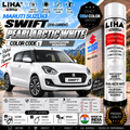Maruti Suzuki Swift Pearl Arctic White Touch Up Spray Paint – OEM Color Match | LIHA Aerosols 500ml