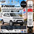 Maruti Suzuki S-Presso Pearl Arctic White Touch Up Spray Paint – OEM Color Match | LIHA Aerosols 500ml