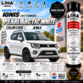 Maruti Suzuki Ignis Pearl Arctic White Touch Up Spray Paint – OEM Color Match | LIHA Aerosols 500ml