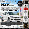 Maruti Suzuki Ciaz Pearl Snow White Touch Up Spray Paint – OEM Color Match | LIHA Aerosols 500ml