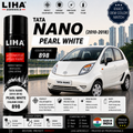 Tata Nano Pearl White Touch Up Spray Paint – OEM Color Match | LIHA Aerosols 500ml