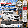 Nissan Sunny Pearl White Touch Up Spray Paint – OEM Color Match | LIHA Aerosols 500ml