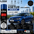 Volkswagen Virtus Rising Blue Touch Up Spray Paint – OEM Color Match | LIHA Aerosols 500ml