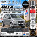 Maruti Suzuki Ritz Silky Silver Touch Up Spray Paint – OEM Color Match | LIHA Aerosols 500ml