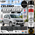 Maruti Suzuki Celerio Silky Silver Touch Up Spray Paint – OEM Color Match | LIHA Aerosols 500ml
