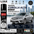 Toyota Corolla Altis Silver Mica Metallic Touch Up Spray Paint – OEM Color Match | LIHA Aerosols 500ml