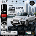 Toyota Etios Cross Silver Touch Up Spray Paint – OEM Color Match | LIHA Aerosols 500ml