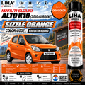 Maruti Suzuki Alto K10 Sizzle Orange Touch Up Spray Paint – OEM Color Match | LIHA Aerosols 500ml