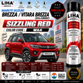 Maruti Suzuki Brezza / Vitara Brezza Sizzling Red Touch Up Spray Paint – OEM Color Match | LIHA Aerosols 500ml