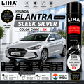 Hyundai Elantra Sleek Silver Touch Up Spray Paint – OEM Color Match | LIHA Aerosols 500ml