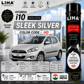 Hyundai i10 Sleek Silver Touch Up Spray Paint – OEM Color Match | LIHA Aerosols 500ml