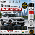 Kia Seltos Sparkling Silver Touch Up Spray Paint – OEM Color Match | LIHA Aerosols 500ml