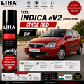 Tata Indica eV2 Spice Red Touch Up Spray Paint – OEM Color Match | LIHA Aerosols 500ml
