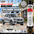 Maruti Suzuki Baleno Splendid Silver Touch Up Spray Paint – OEM Color Match | LIHA Aerosols 500ml